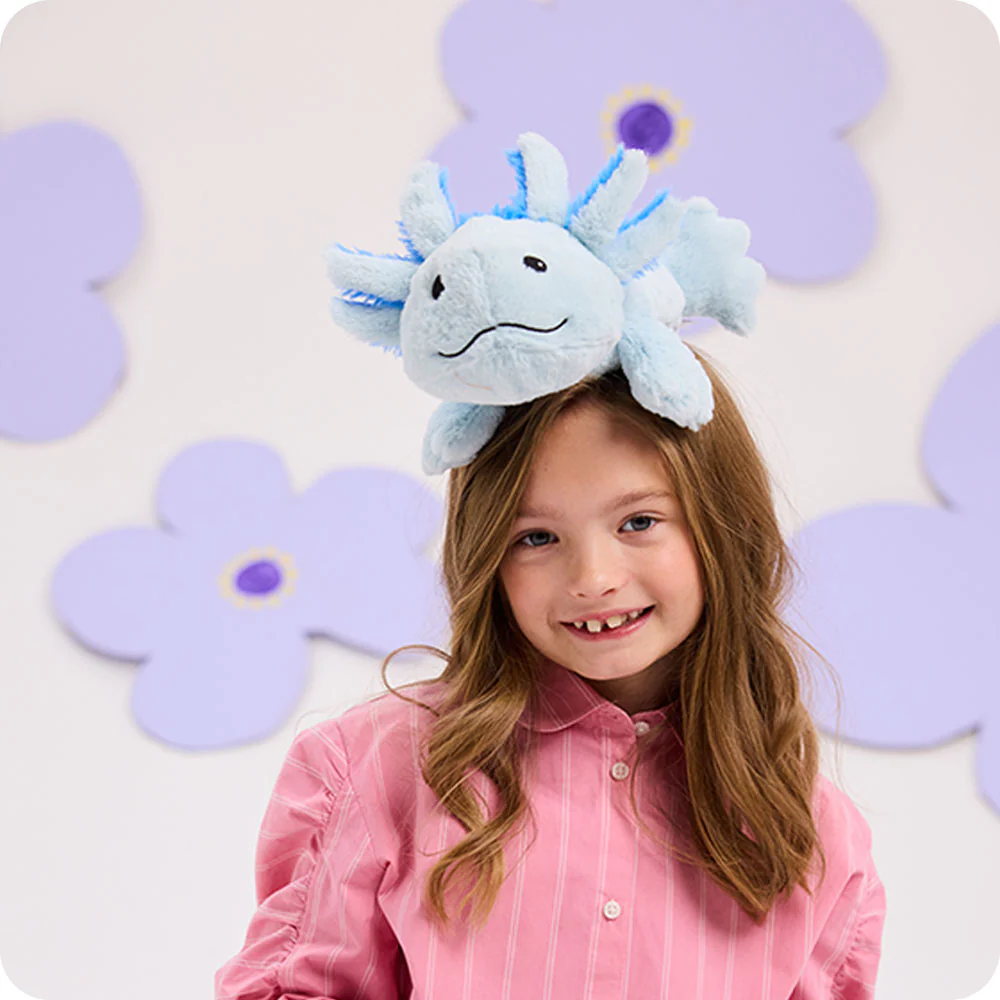 Warmies Large Blue Axolotl - Image 5